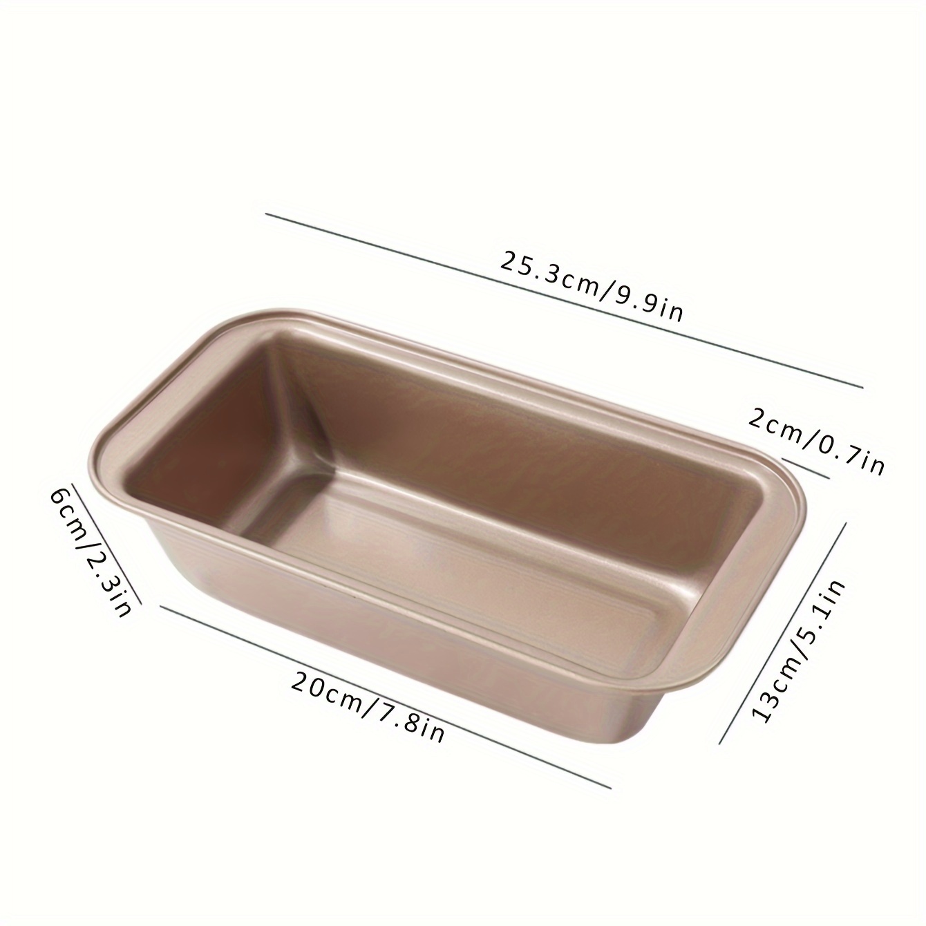 1pc loaf pan 9 9x5 51 baking bread making tool non stick bakeware oven accessories baking tools kitchen accessories details 2