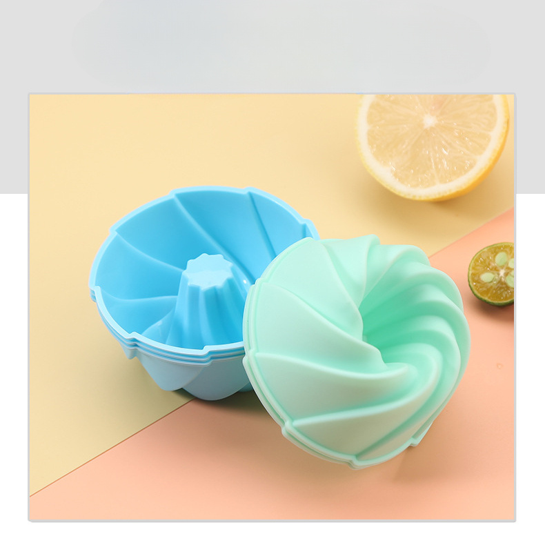 1pc round silicone mold food grade high temp resistant for thanksgiving birthday party supplies manual kitchen and restaurant use details 2
