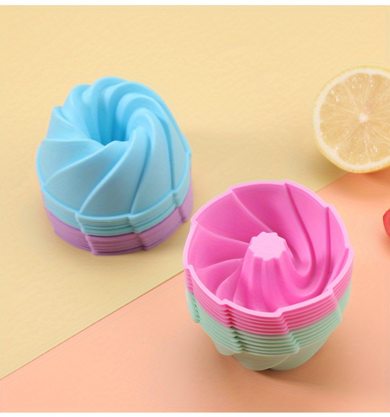 1pc round silicone mold food grade high temp resistant for thanksgiving birthday party supplies manual kitchen and restaurant use details 4