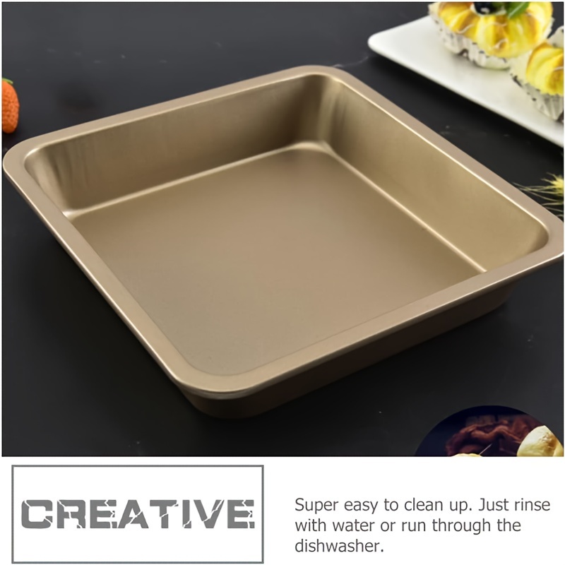 1pc cake pan 8 8 inch carbon steel baking cake mold baking pan oven accessories baking tools kitchen gadgets kitchen accessories details 2