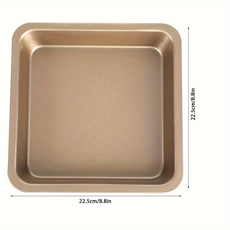 1pc cake pan 8 8 inch carbon steel baking cake mold baking pan oven accessories baking tools kitchen gadgets kitchen accessories details 4